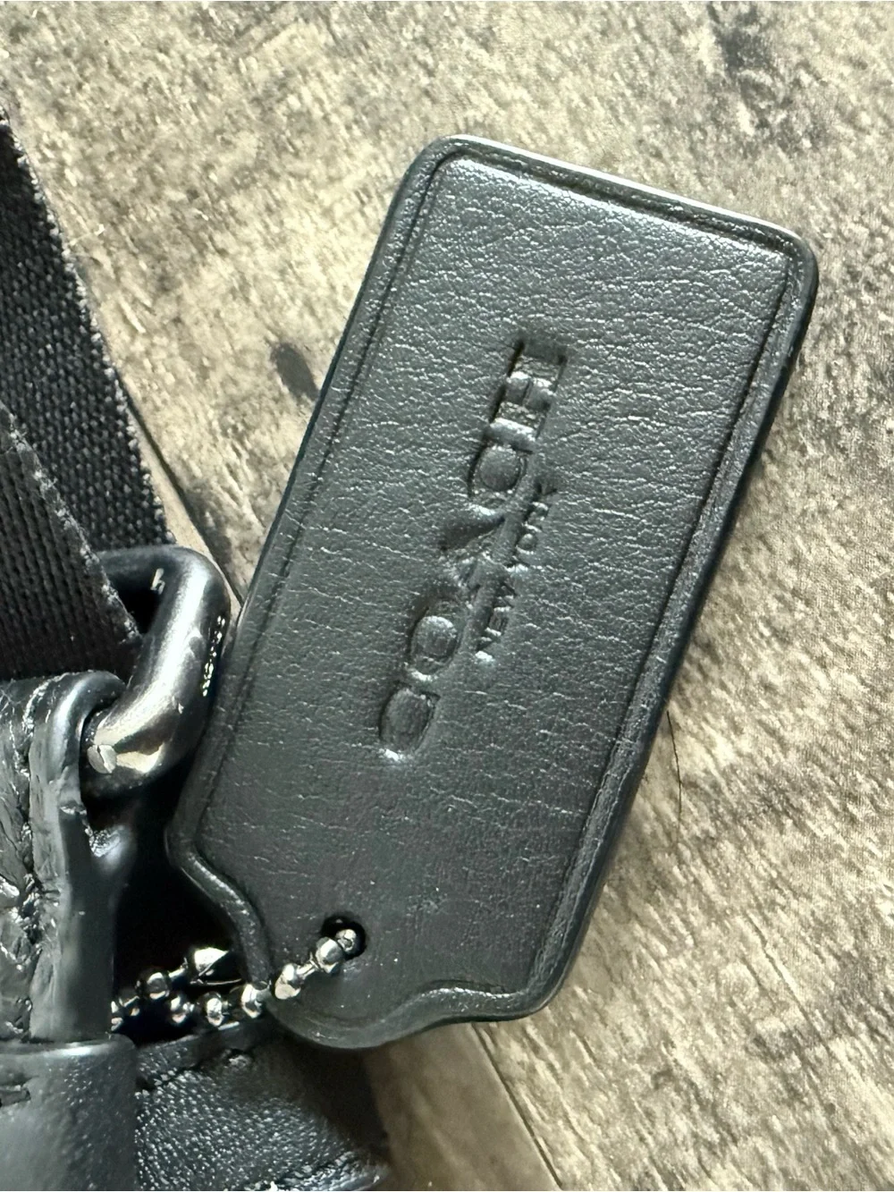 Coach Black Sullivan Flap Crossbody